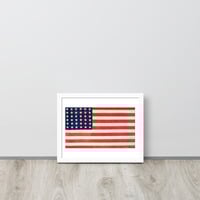 Vintage American Flag United States Framed poster - Thumbnail 15