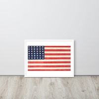 Vintage American Flag United States Framed poster - Thumbnail 19