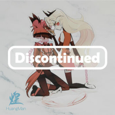 Hazbin hotel - charlastor - demon (acrylic figure stand)