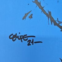 📺 Painting "Corrupted Blue Cat" by Celipe Perroloco - Thumbnail 2