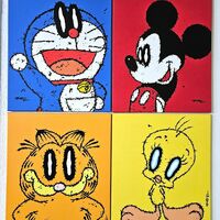 📺 Painting "Corrupted Blue Cat" by Celipe Perroloco - Thumbnail 5