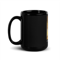 Black Glossy Mug,coffee mugs, design mugs,black mugs, - Thumbnail 3