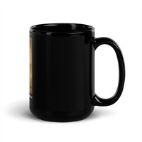 Black Glossy Mug,coffee mugs, design mugs,black mugs, - Thumbnail 4