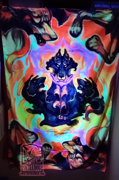 Deep Dreaming UV Tapestry 