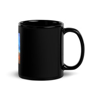 Black Glossy Mug,coffee mug design - Thumbnail 1