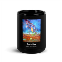 Black Glossy Mug,coffee mug design - Thumbnail 5