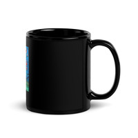 Black Glossy Mug,coffee mug design,mug collection - Thumbnail 1