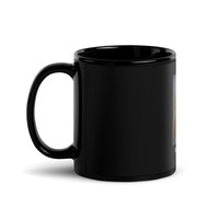 Black Glossy Mug,coffee mugs, design mugs,black mugs, - Thumbnail 2