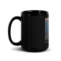 Black Glossy Mug,coffee mugs, design mugs,black mugs, - Thumbnail 3