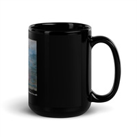 Black Glossy Mug,coffee mugs, design mugs,black mugs, - Thumbnail 4