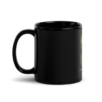 Black Glossy Mug,coffee mugs, design mugs,black mugs, - Thumbnail 2
