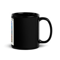 Black Glossy Mug,coffee mug design,mug collection - Thumbnail 1