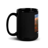 Black Glossy Mug,coffee mug design. - Thumbnail 3