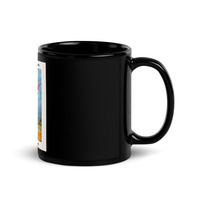 Black Glossy Mug,coffee mug design - Thumbnail 2