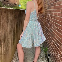 Cute A Line Sage Green Sequins Short V Neck Homecoming Dresses,PD231249 - Thumbnail 1