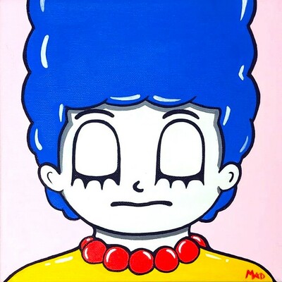 Painting by maddalena (mad) "little marge"