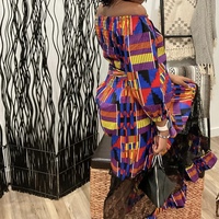 Off the shoulder dress w/ lace bottom  - Thumbnail 1