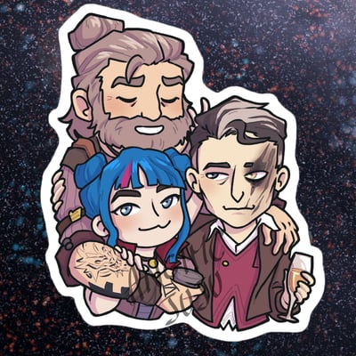 Arcane family au sticker