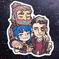 Arcane Family Au Sticker