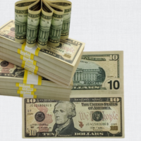Prop Money 6 Kinds ( $100+$50+ $20+ $10 +$5 +$1) Assorted 175 Pieces fake dollar,video,gifts,poker Double sided.Full print - Thumbnail 4