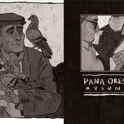 Sosnowsky - orest sketchbook zine [pl]