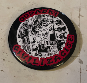 Odpadki Civilizacije Pin Badge