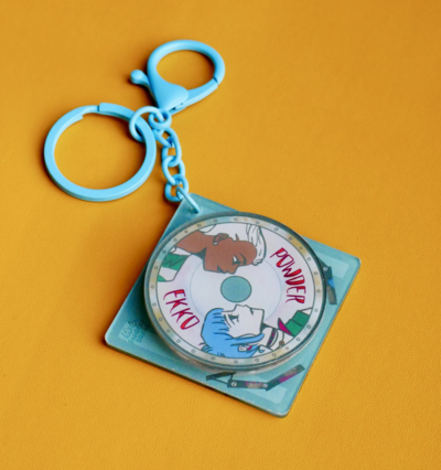 TimeBomb spinning keychain