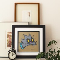 📺Drawing by Celipe Perroloco "Gray ball"  - Thumbnail 2