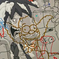 A3 Handfinished Print Crossover by Judas Arrieta and Dhani Barragan "Bob"  - Thumbnail 1