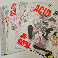 A3 Handfinished Print Crossover by Judas Arrieta and Dhani Barragan "Bob"  - Thumbnail 6