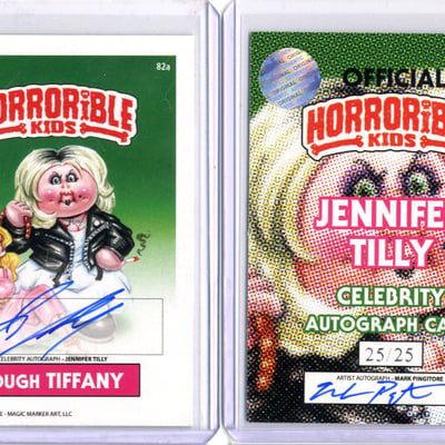 Horrorible kids jennifer tilly - celebrity auto card