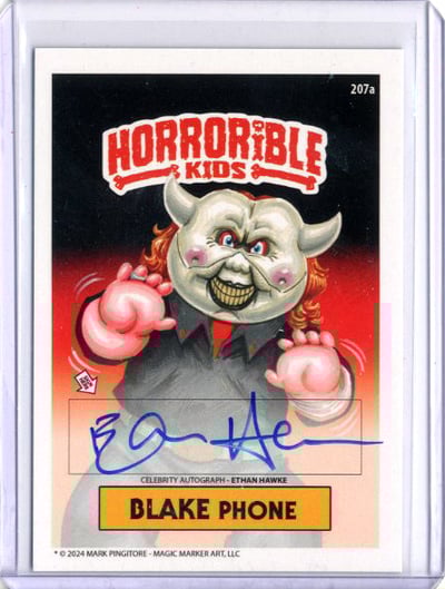 Horrorible Kids ETHAN HAWKE - CELEBRITY AUTO Card