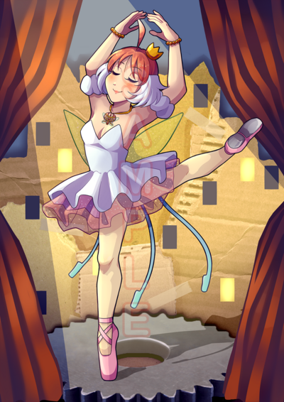 Princess Tutu Music Box A3 poster