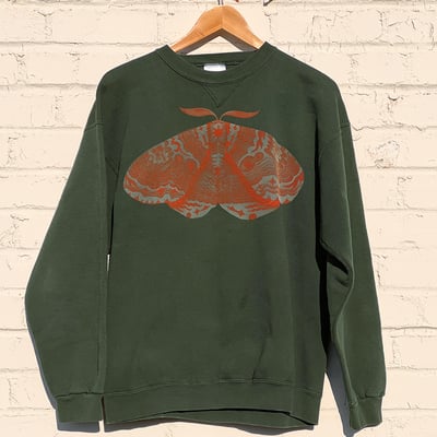 Sweater - green bean moth