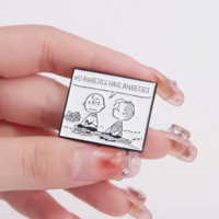 *Free Shipping*MY ANXIETIES HAVE ANXIETIES PIN  - Thumbnail 3