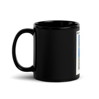 Black Glossy Mug - Thumbnail 2