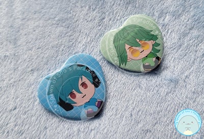 Heartsteel Heart Buttons