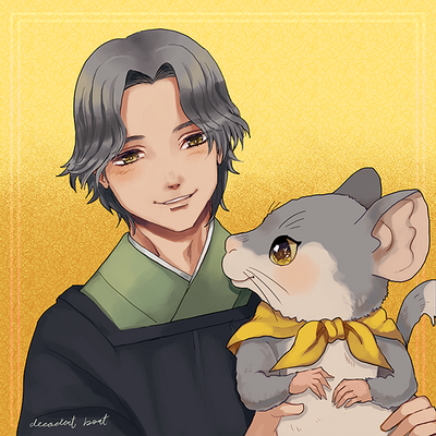 12kingdoms rakushun mini print + charm - Thumbnail 2