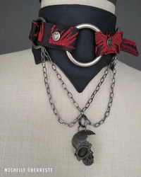 OOAK Bloodlines Choker - “Head Trauma” - Thumbnail 3