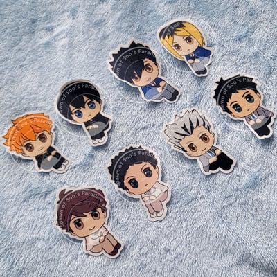 Sitting volleyball bois vinyl sticker