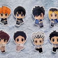 Sitting Volleyball Bois Vinyl Sticker - Thumbnail 1