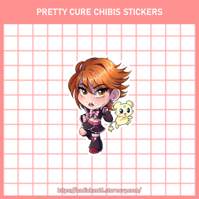 Pretty cure chibis stickers