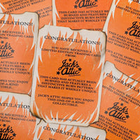 Halloween II Scorched Ben Tramer - Custom Horror Trading Card - Thumbnail 1