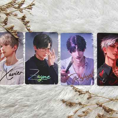 Love & deepspace foiled photocard p4p (gacha/random)