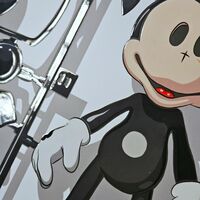 Square Varnish Print by RX Strip "SECOND CHANCE MOUSE"  - Thumbnail 2