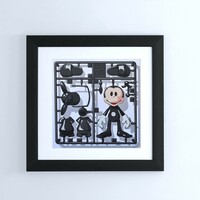 Square Varnish Print by RX Strip "SECOND CHANCE MOUSE"  - Thumbnail 3