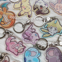 Pokemon - Pressed against Glass Acrylic Keychain Vol 4 - Thumbnail 3