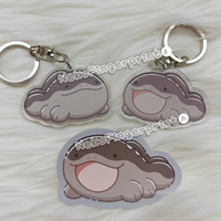 Clodsire Acrylic Keychain - Thumbnail 1