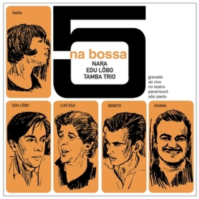 Nara leao/edu lobo/tamba trio "5 na bossa" lp - Thumbnail 1