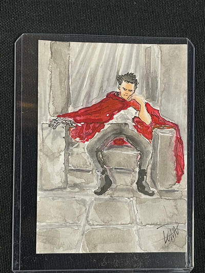 Akira sketch card (original art)